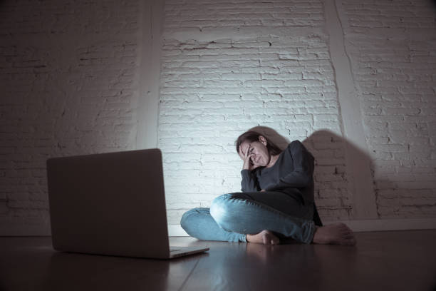 istock Woman suffering Internet cyber bullying 1011404664