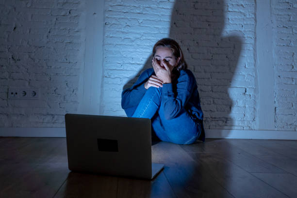 istock Woman suffering Internet cyber bullying 1011404710