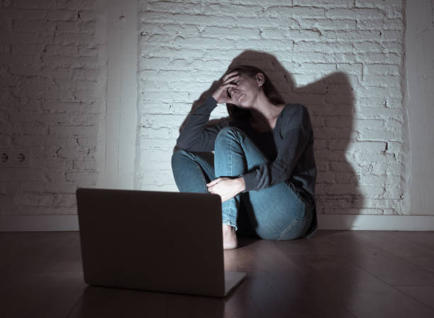 istock Woman suffering Internet cyber bullying 1011404904