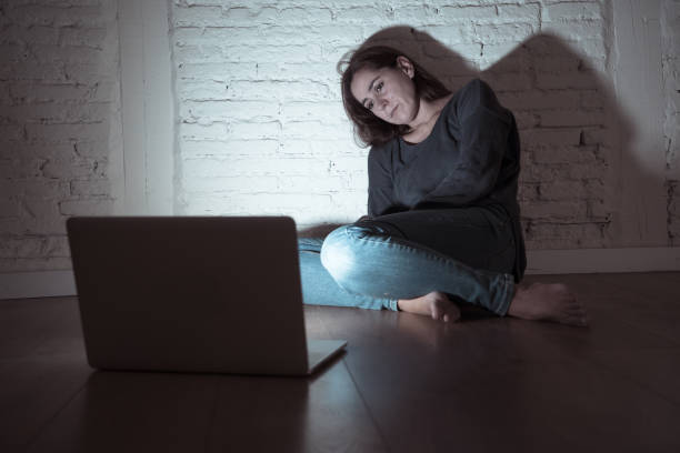 istock Woman suffering Internet cyber bullying 1011407832