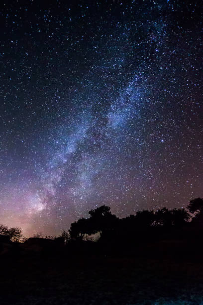 istock Perseid Meteor Shower and stars 1011411418