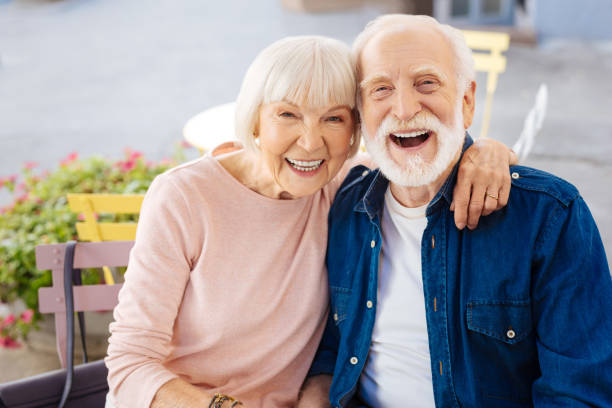 istock Vigorous senior couple enjoying life 1011419572