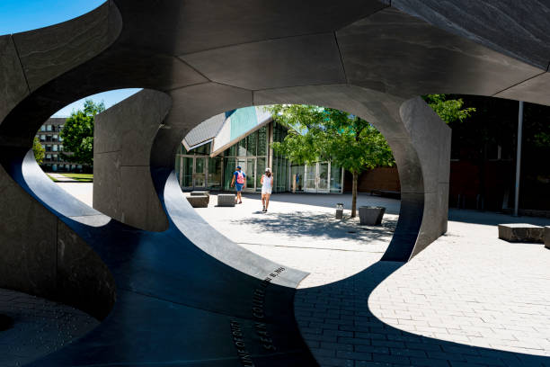 Cambridge, MA., USA - July 21, 2018: Great Dome - Massachusetts Institute of Technology: The Massachusetts Institute of Technology (MIT) is a private research university in Cambridge, Massachusetts.