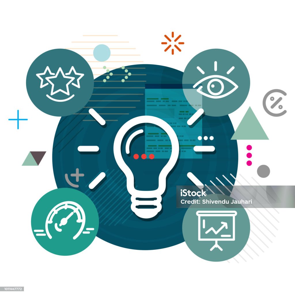 Idea Development Process Idea Development Process Illustration Stock Illustration - Download ...