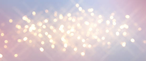 istock Blurred bokeh light background, Christmas and New Year holidays background 1011458200