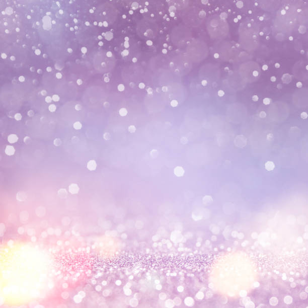 istock Christmas light background.  Holiday glowing backdrop. Defocused Background With Blinking Stars. Blurred Bokeh. 1011462046