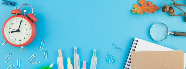istock Long wide banner back to school concept 1011462256