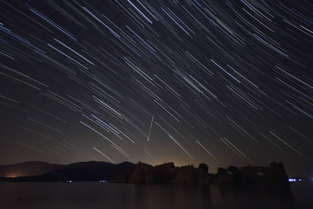 istock Perseid Meteor Shower and stars 1011482924