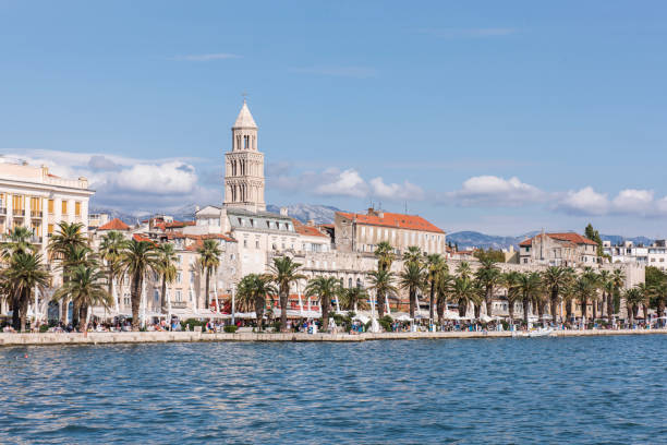 istock View of the coastline of Split, Croatia. 1011483274