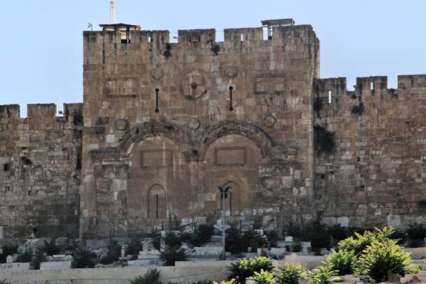 istock A view of the bricked up Golden Gate in Jerusalem 1011490264