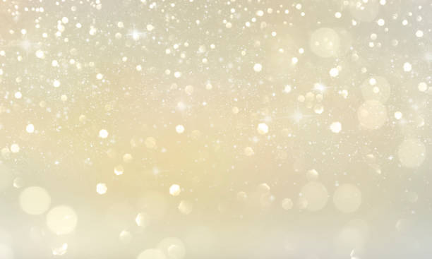 istock Christmas light background.  Holiday glowing backdrop. Defocused Background With Blinking Stars. Blurred Bokeh. 1011490292