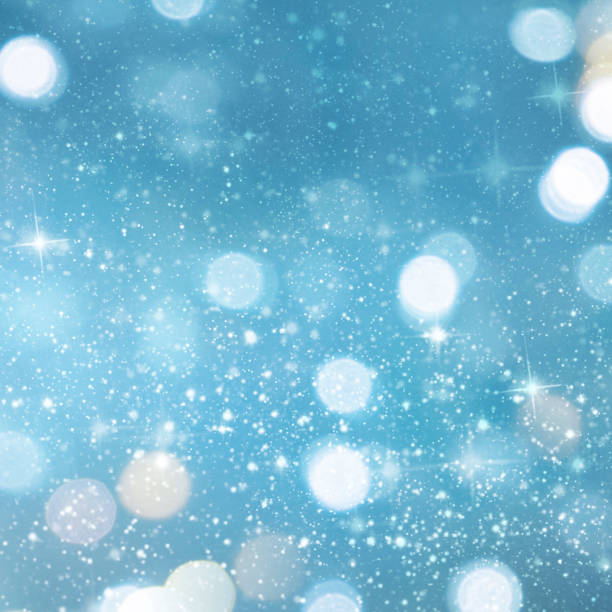 istock Christmas light background.  Holiday glowing backdrop. Defocused Background With Blinking Stars. Blurred Bokeh. 1011494056