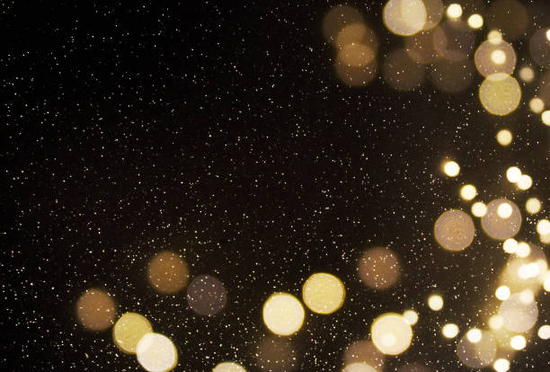 istock Blurred bokeh light background, Christmas and New Year holidays background 1011494968