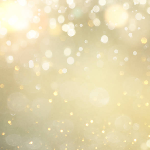 istock Christmas light background.  Holiday glowing backdrop. Defocused Background With Blinking Stars. Blurred Bokeh. 1011497908