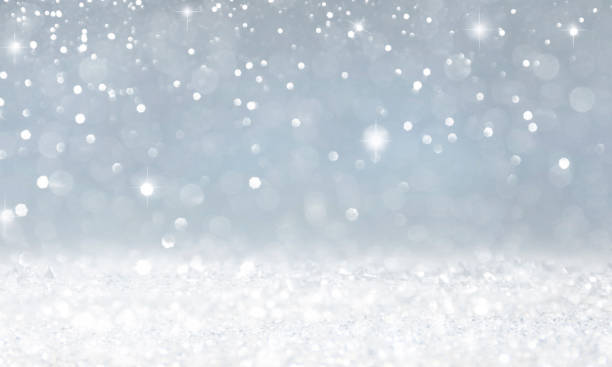 istock Christmas light background.  Holiday glowing backdrop. Defocused Background With Blinking Stars. Blurred Bokeh. 1011501512
