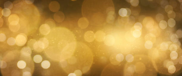 istock Christmas light background.  Holiday glowing backdrop. Defocused Background With Blinking Stars. Blurred Bokeh. 1011509240