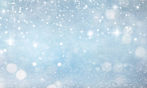istock Christmas light background.  Holiday glowing backdrop. Defocused Background With Blinking Stars. Blurred Bokeh. 1011513518