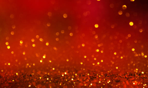 istock Christmas light background.  Holiday glowing backdrop. Defocused Background With Blinking Stars. Blurred Bokeh. 1011513830