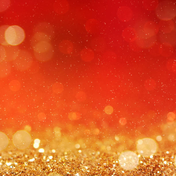 istock Christmas light background.  Holiday glowing backdrop. Defocused Background With Blinking Stars. Blurred Bokeh. 1011514266