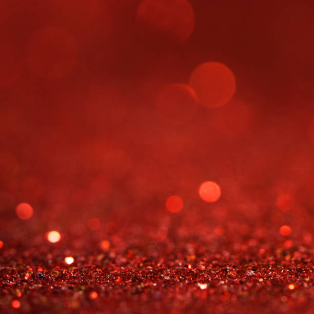 istock Christmas light background.  Holiday glowing backdrop. Defocused Background With Blinking Stars. Blurred Bokeh. 1011514406