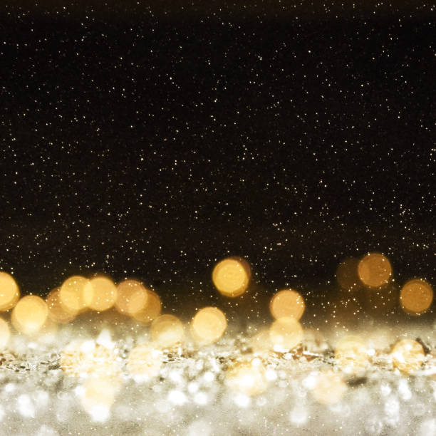 istock Blurred bokeh light background, Christmas and New Year holidays background 1011514518