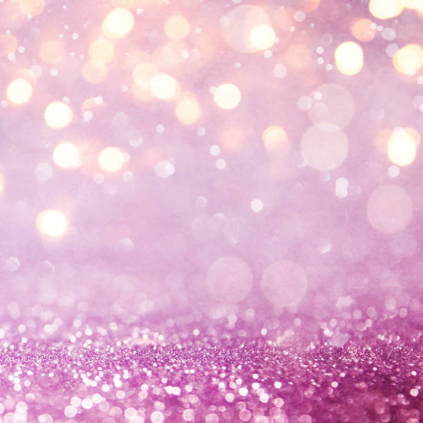 istock Christmas light background.  Holiday glowing backdrop. Defocused Background With Blinking Stars. Blurred Bokeh. 1011515186