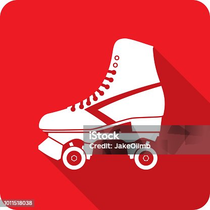 istock Roller Skate Icon Silhouette 1011518038