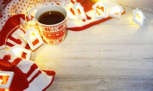 istock Christmas cozy decoration and lighting 1011522918