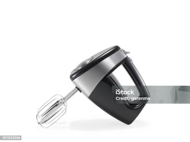 Hand Mixer Stock Photo - Download Image Now - White Background, Kitchen,  Electric Mixer - iStock