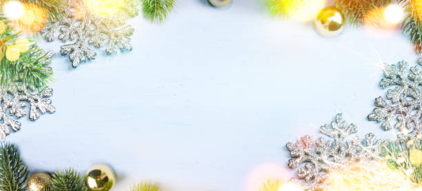 istock Christmas and New Year holiday background 1011533616