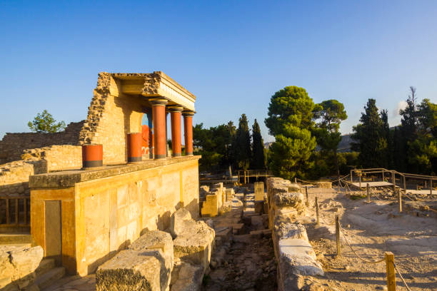 istock Knossos Palace at Crete, Greece Knossos Palace 1011534516