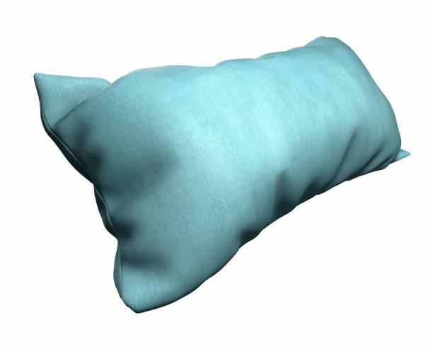 istock Turquoise Velvet Pillow 1011547836