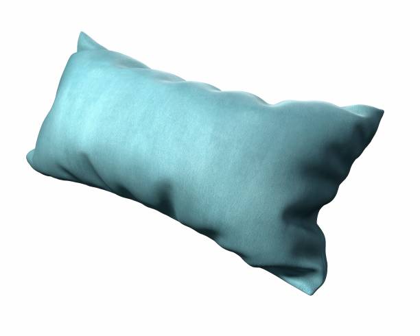 istock Turquoise Velvet Pillow 1011547842