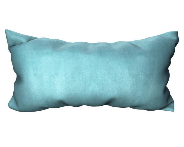 istock Turquoise Velvet Pillow 1011547850
