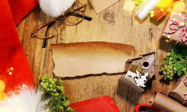 istock Christmas wooden background 1011574860
