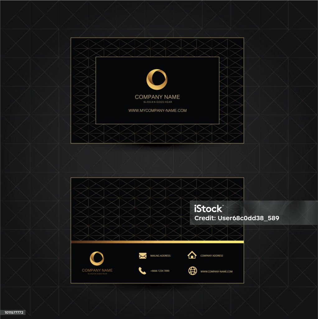 Background Business Card Pattern Geometric Background Business Card Template Flat Design Stock ...