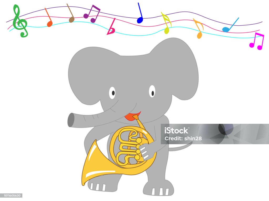 zoo music Animals are playing instruments. The animals are holding concerts with the children. Animal stock vector