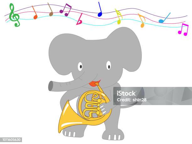 Zoo Music Stock Illustration - Download Image Now - Animal, Animals In The Wild, Childhood