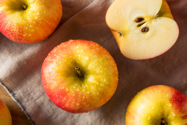 istock Raw Red Organic Honeycrisp Apples 1011605642