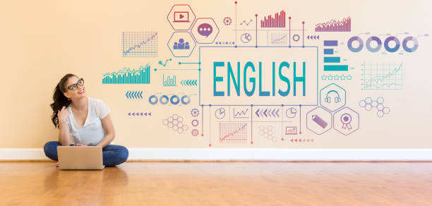 istock English with young woman using a laptop computer 1011610150