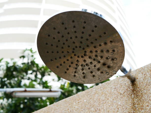 istock Shower head at swimming pool 1011610804
