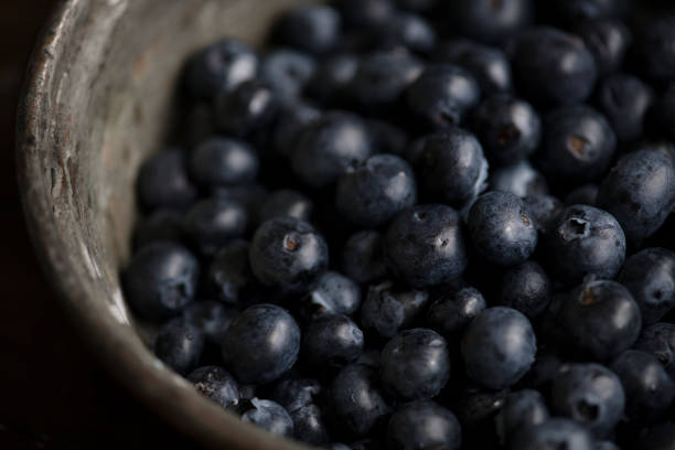 istock Closeup of fresh organic blueberries 1011613602