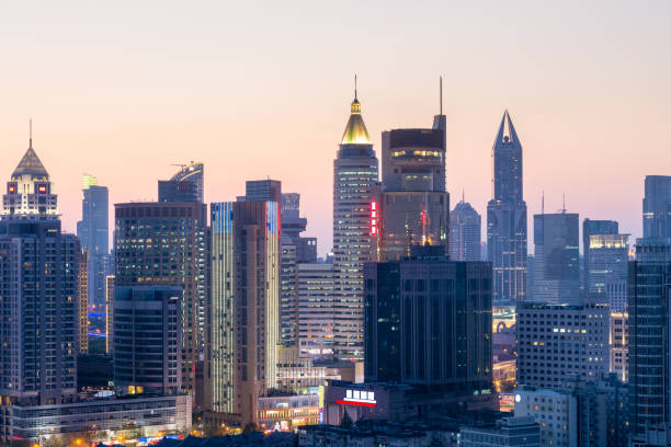 istock shanghai modern building at dusk 1011622032