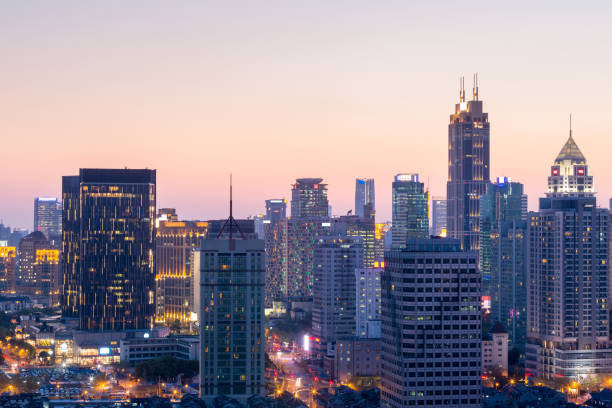 istock shanghai modern building in sunset 1011626298