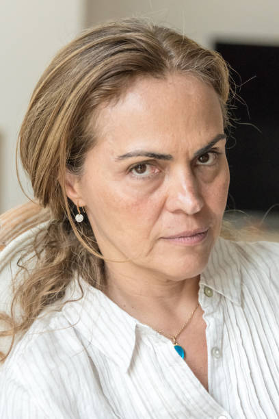 istock Serious pensive mature woman 1011634670