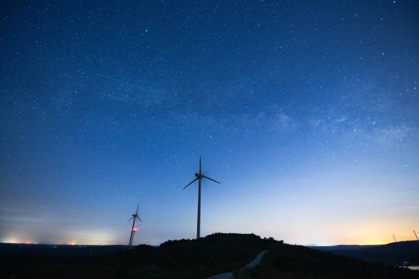 istock Galaxy in Outer Suburbs in Nanjing City in Summer 1011645734