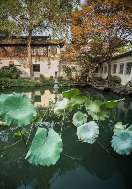 istock Traditional garden in Suzhou, China. 1011651012