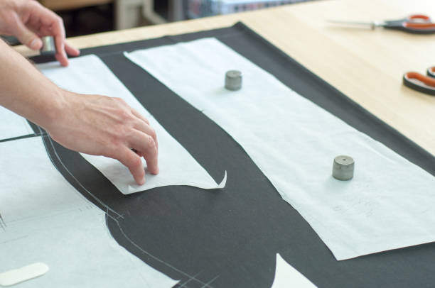 istock Tailor Jobs. Master, Ironing sewing expert, dresses 1011720698