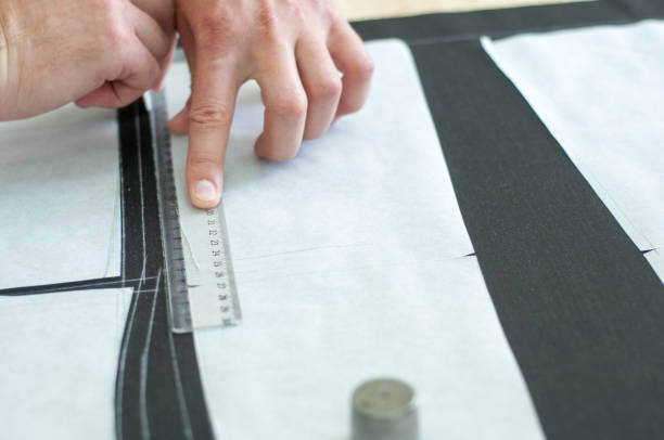 istock Tailor Jobs. Master, Ironing sewing expert, dresses 1011720760