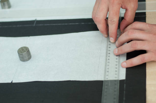 istock Tailor Jobs. Master, Ironing sewing expert, dresses 1011720788